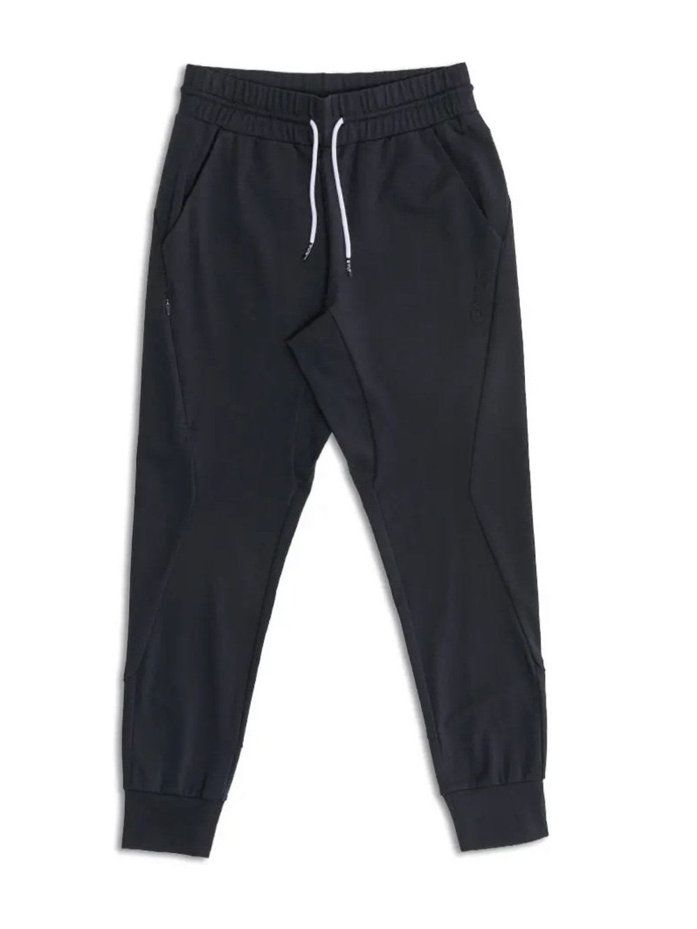 BYLT Basics Navy Drawstring Performance active drop cut Joggers